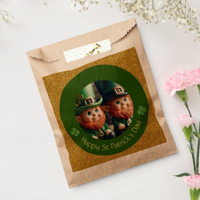 Sachets En Papier Miniature Leprechaun Saint Patrick FB (Scellé)