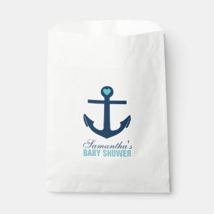 Sachets En Papier Monnaie et Ancre bleue