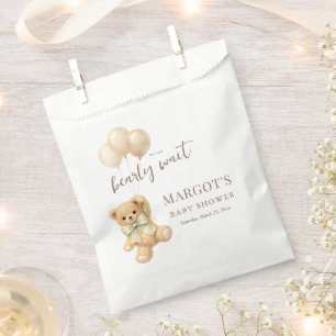 Sachets En Papier Nous Pouvons à Peine Attendre Remerciements Baby S