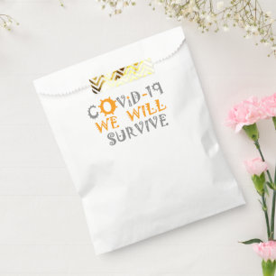 Sachets En Papier Nous survivrons à COVID19