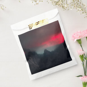 Sachets En Papier Nuages brûlants, brouillard et montagnes
