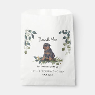 Sachets En Papier Oh mon Dieu ! Baby shower Rotweiler Puppy