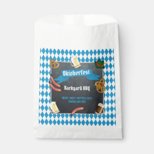 Sachets En Papier Oktoberfest Bavarian Beer Jardin BBQ Party Napk
