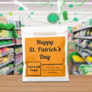 Sachets En Papier Orange Business Brand, St. Patrick's Day,