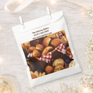 Sachets En Papier Pain de boulangerie pâtisserie personnalisé Ajoute