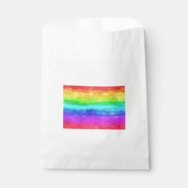 Sachets En Papier Painted Rainbow (Devant)