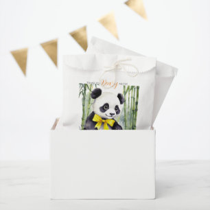 Sachets En Papier Panda Bear Merci Beare beaucoup Baby shower Unisex