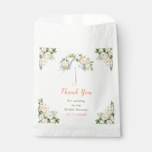 Sachets En Papier Parapluie Floral pour Enterrement de Vie de Jeune 