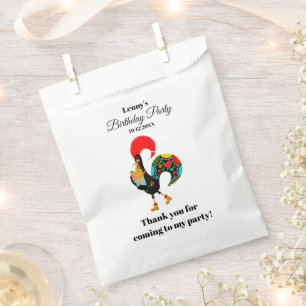 Sachets En Papier Parti Anniversaire de enfant de la parade de coq p