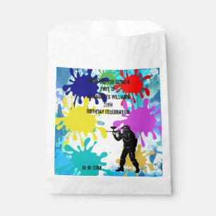Sachets En Papier Parti du Paintball
