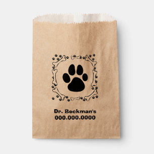 Sachets En Papier Patrouilles de chiens et os de chiens