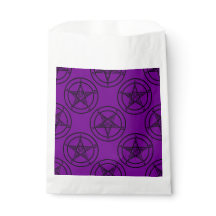 pentagramme de baphomet violet halloween
