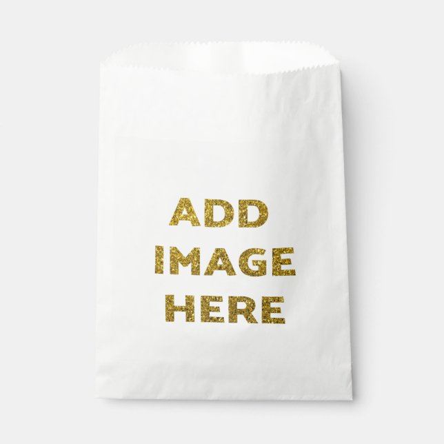 Sachets En Papier Personnalisé (Devant)