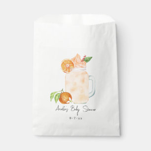Sachets En Papier Petit Baby shower Fruit Smoothie Fille Cutie
