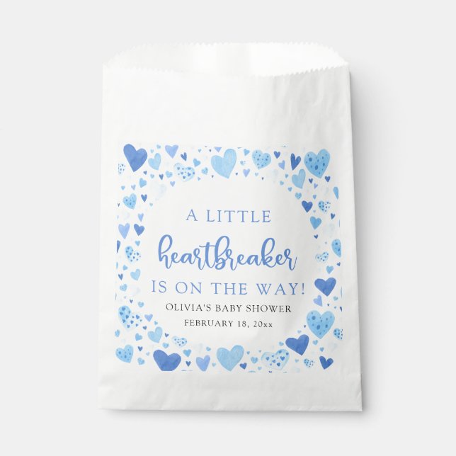 Sachets En Papier Petit brise-coeur Valentine's Day Baby shower (Devant)