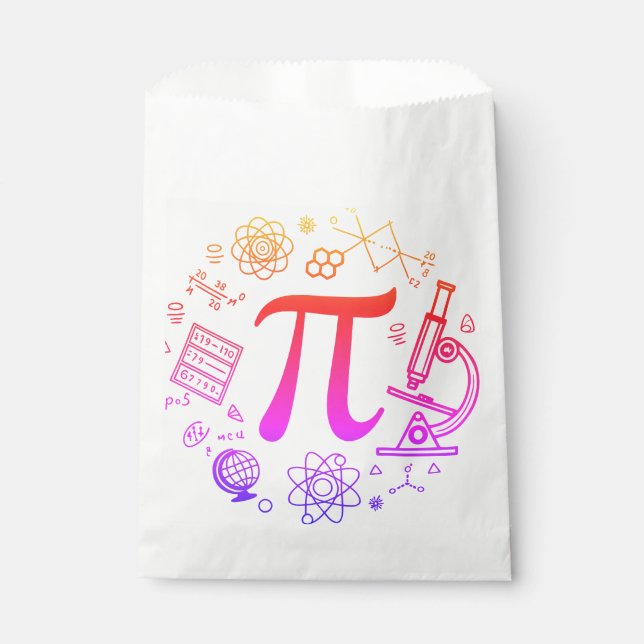 Sachets En Papier Pi Enthousiaste (Devant)