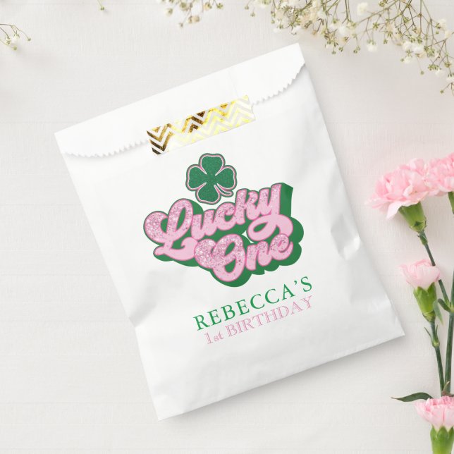Sachets En Papier Pink Green St. Patrick's Lucky One Premier Anniver (Scellé)
