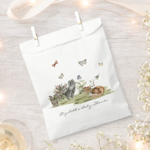 Sachets En Papier Pique-nique en forêt   Baby Shower Animaux de la f