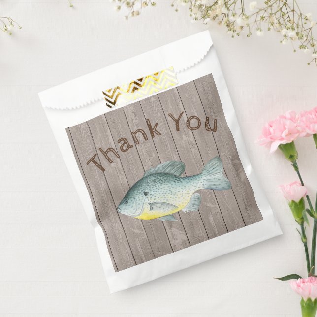 Sachets En Papier Poisson Anniversaire Favoriser Sac (Scellé)