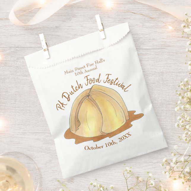 Sachets En Papier Pommes enrobées de pâte, cuisine amish de Pennsylv (Coupé)