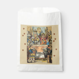 Sachets En Papier Procès d'Alice, le valet de cœur vintage
