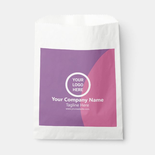 Sachets En Papier Promotion d'entreprise personnalisée et élégante (Devant)