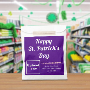 Sachets En Papier Purple Business Brand, St. Patrick's Day,