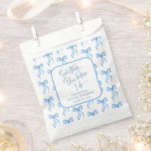 Sachets En Papier Quelque chose de bleu avant de faire Fête des mari