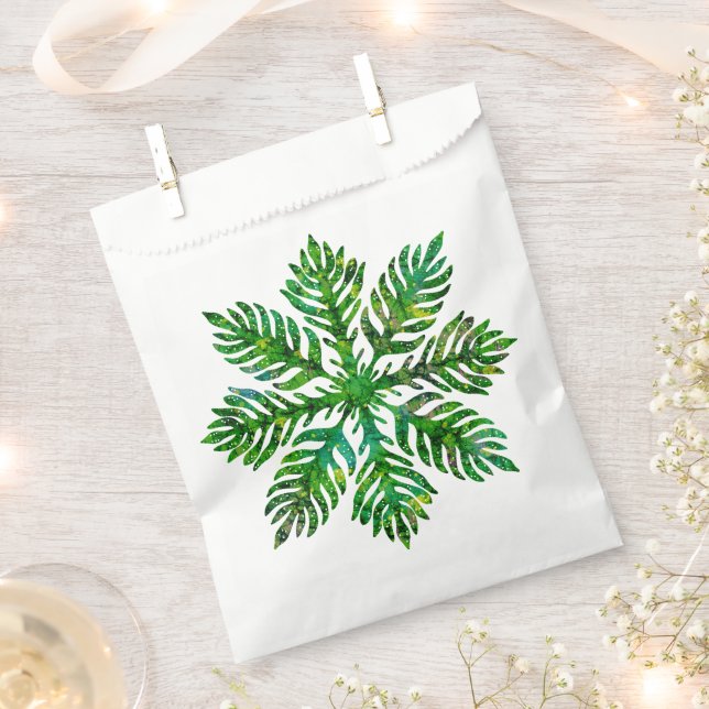 Sachets En Papier Quilt hawaïen Lauae papier fermier (Coupé)