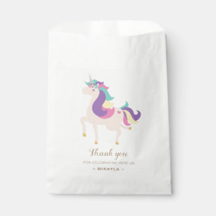 Sachets En Papier Rainbow Unicorn Magique Birthday Cute Girl