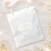 Rayures bleues Vintage dentelle blanche Mariage Me