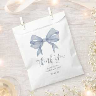 Sachets En Papier Remerciement pour Baby Shower Garçon Arc-en-ciel B