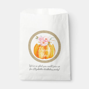 Sachets En Papier Remerciement pour l'anniversaire de bébé avec peti