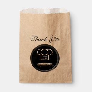 Sachets En Papier Restaurant Rustique Boulangerie Alimentation Logo 