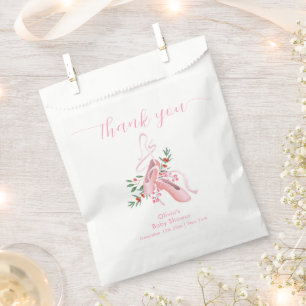 Sachets En Papier Rose Mignonne Hiver Ballerine Tutu Froid Baby Show