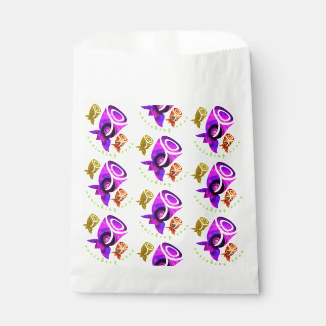 Sachets En Papier rose ravissant (Devant)