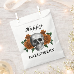 Sachets En Papier Roses gothiques et Halloween heureux