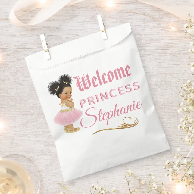 Sachets En Papier Royal African Princess Pink|Gold Fancy (Coupé)