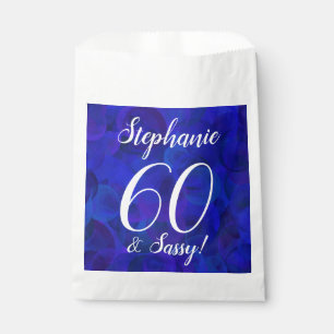 Sachets En Papier Royal Blue 60 et Sassy Birthday Party
