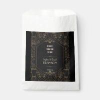 Royal Gold Black Great Gatsby Mariage MERCI