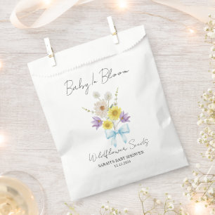 Sachets En Papier Ruban Sac de graines de fleurs sauvages pour cad