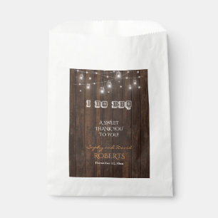 Sachets En Papier Rustique vieille grange Mason Jar String Lumières 