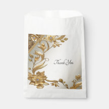 Sac à fleurs Feuille Golden Wavy