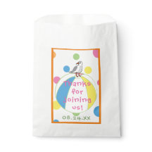 Sac baby shower Faveur, Sac Plage Faveur Ball