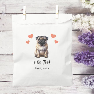 Sachets En Papier Sac de cadeau de mariage pour chien