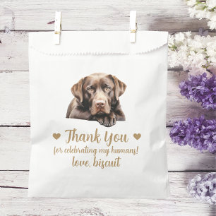 Sachets En Papier Sac de cadeaux de mariage pour chien