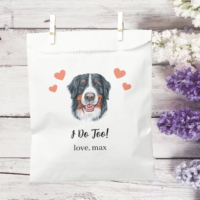 Sachets En Papier Sac de faveur de mariage de friandise pour chien (Créateur téléchargé)