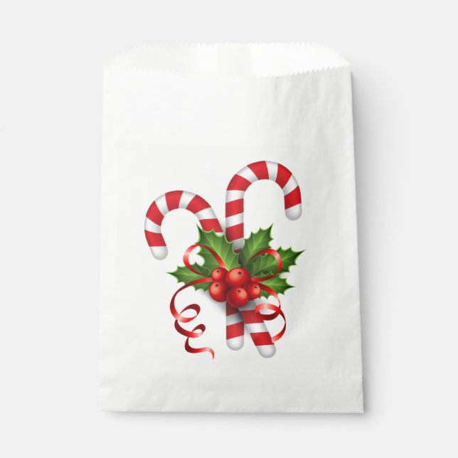 Sachets En Papier Sac de favoris pour les vacances (Devant)