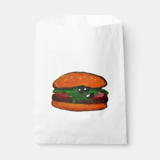 Sachets En Papier Sac de fête burger