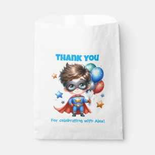 Sachets En Papier Sac de fête de super-héros Anniversaire de garço